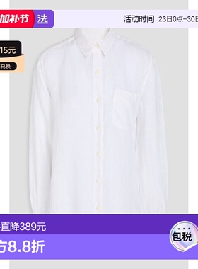 1h可退 香港直邮Rag&Bone 瑞格布恩 女士 Maxine 亚麻衬衫 WAW24P