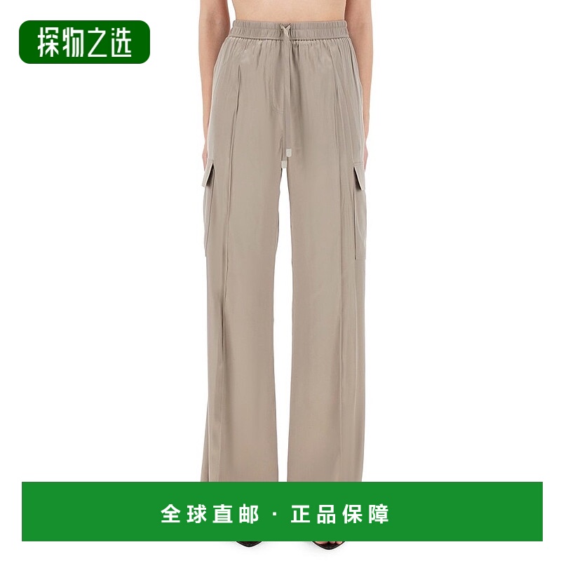 香港直邮Tom Ford 汤姆·福特 女士 緞面抽繩工裝褲 PAW632FAX881