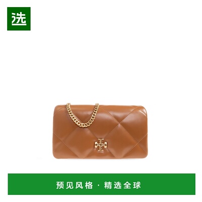 香港直邮TORY BURCH 女士斜挎包 1586240200 AW2025 棕色 Shoulde