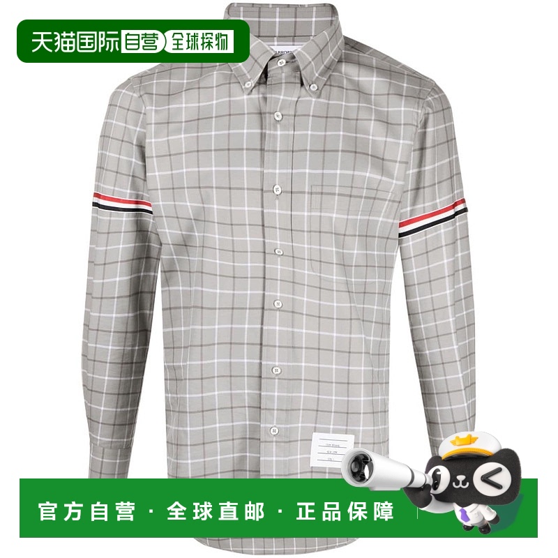 1h可退 欧洲直邮THOM BROWNE 男士衬衫MWL301OF0350035条纹
