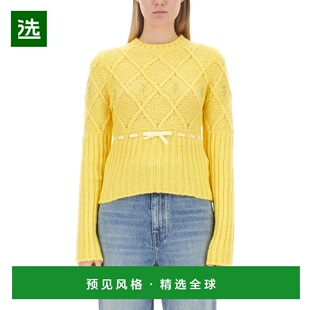 1h可退 香港直邮CORMIO 女士 JERSEY. 羊毛毛衣 OMA5YE yellow黄