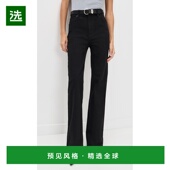 black黑色 1h可退 舒适时 女士 箭号牛仔裤 香港直邮Frame Denim
