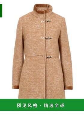 1h可退 香港直邮Fay 女士 驼色外套 NAW50494000WJC brown棕色 舒