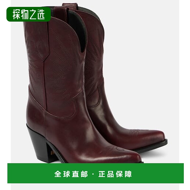 1h可退 香港直邮GOLDEN GOOSE 女士 Wish Francesca 星星皮质牛仔