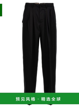 1h可退 香港直邮pt01 男士 十二褶褲 COAFX2ZB0FWDMA17 black黑色