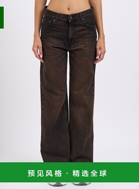 1h可退 香港直邮Haikure 女士 KOREA 棕色黑色长裤 MHEW03185DF17