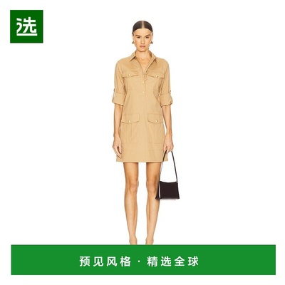 1h可退 香港直邮VERONICA BEARD 女士 Saude 连衣裙 2412SCP21135