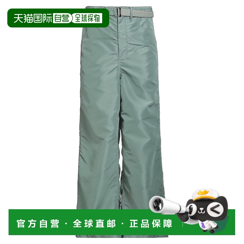1h可退 香港直邮Sacai 男士 休闲长裤 green绿色 舒适时尚