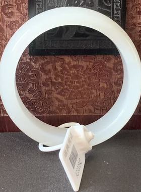 收藏级和田玉籽料原石手镯带证