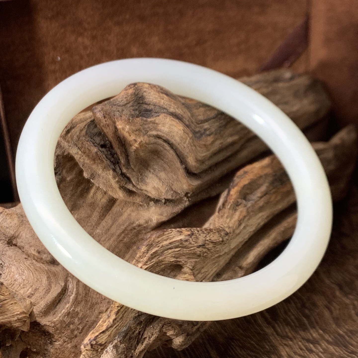 和田玉白玉手镯女款温润玉镯子带国检证书细圆条56圈口新疆玉料,珠宝/钻石/翡翠,手饰,淘宝优惠券,粉丝福利购,淘宝优惠卷