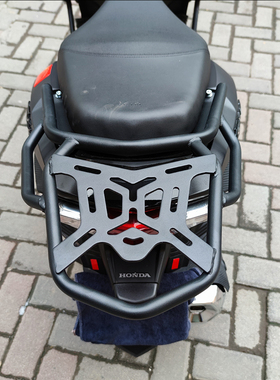 适用于本田裂行125尾架摩托车改装加厚高碳钢后货架踏板车尾箱架