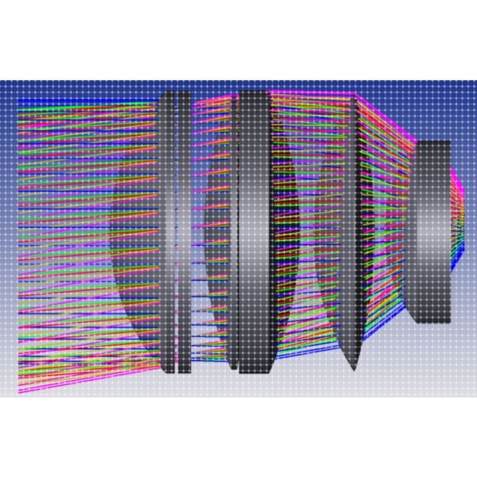 红外导引头四象限探测器光学系统设计 红外 zemax镜头设计
