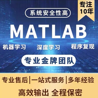matlab代码帮做程序代编问题解决数学复现simulink建模与仿真代做