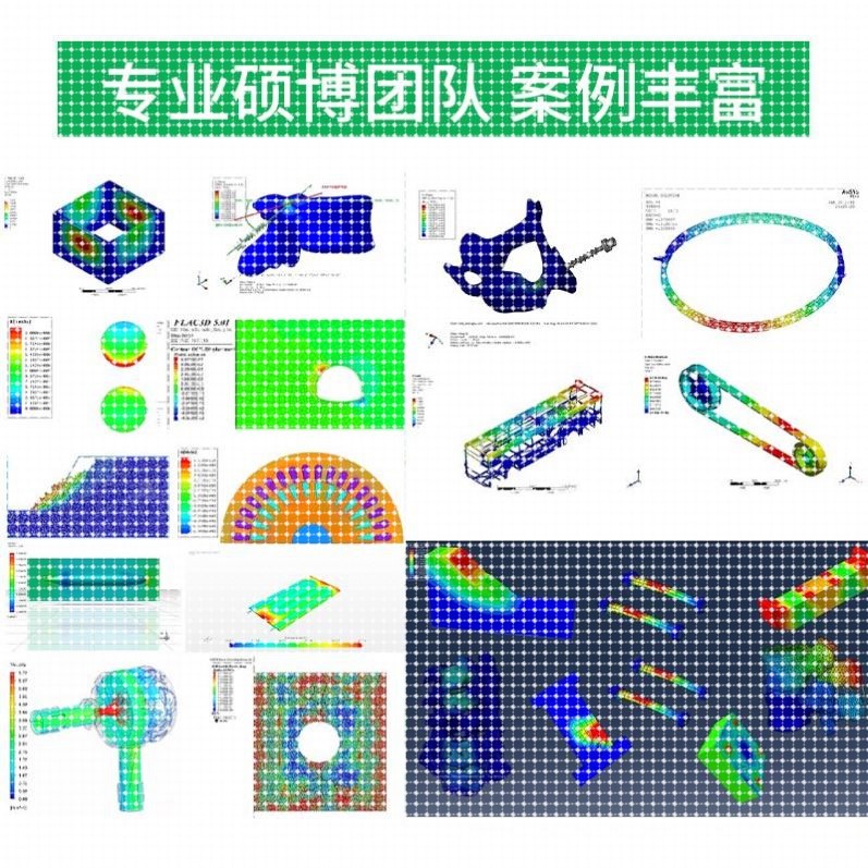 ANSYS代做Abaqus仿真Fluent有限元lsdyna+comsol模拟Adams代做