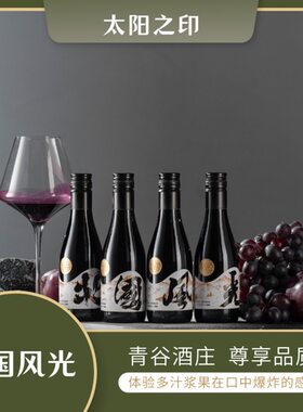 太阳之印北国风光礼品红葡萄酒