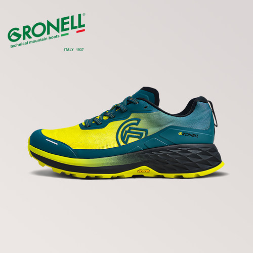GRONELL爆款V底缓震越野跑鞋