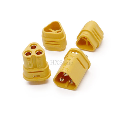 MT30-M/F带线三芯公母头三相三极航模插头遥控电调锂电池连接器