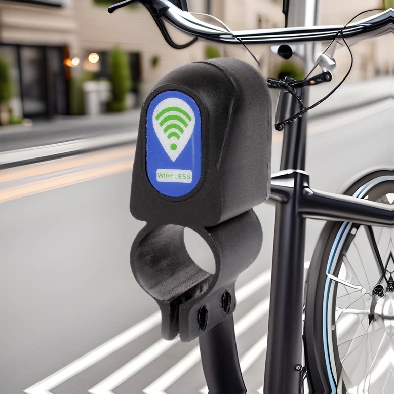 自行车遥控报警器防盗车锁智能电子锁来电无线山地车防盗器防盗