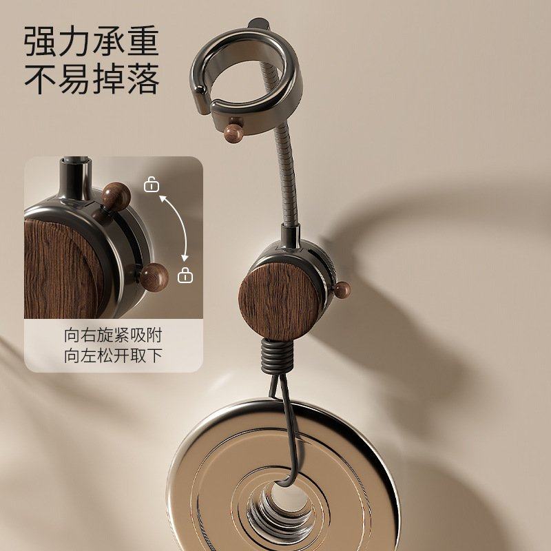 吸盘吹风机支架免打孔卫生间风壁挂式旋转挂架收纳筒懒人架电吹风,家庭/个人清洁工具,吹风机置物架,淘宝优惠券,粉丝福利购,淘宝优惠卷