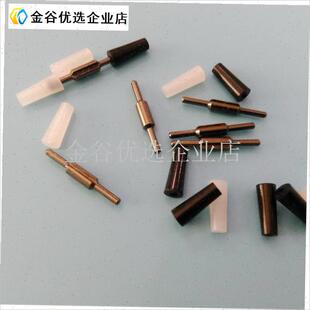 桃源筏钓专用卡拉棒夹铅咬铅w包胶不伤线开口铅坠筏棒渔具垂钓用\