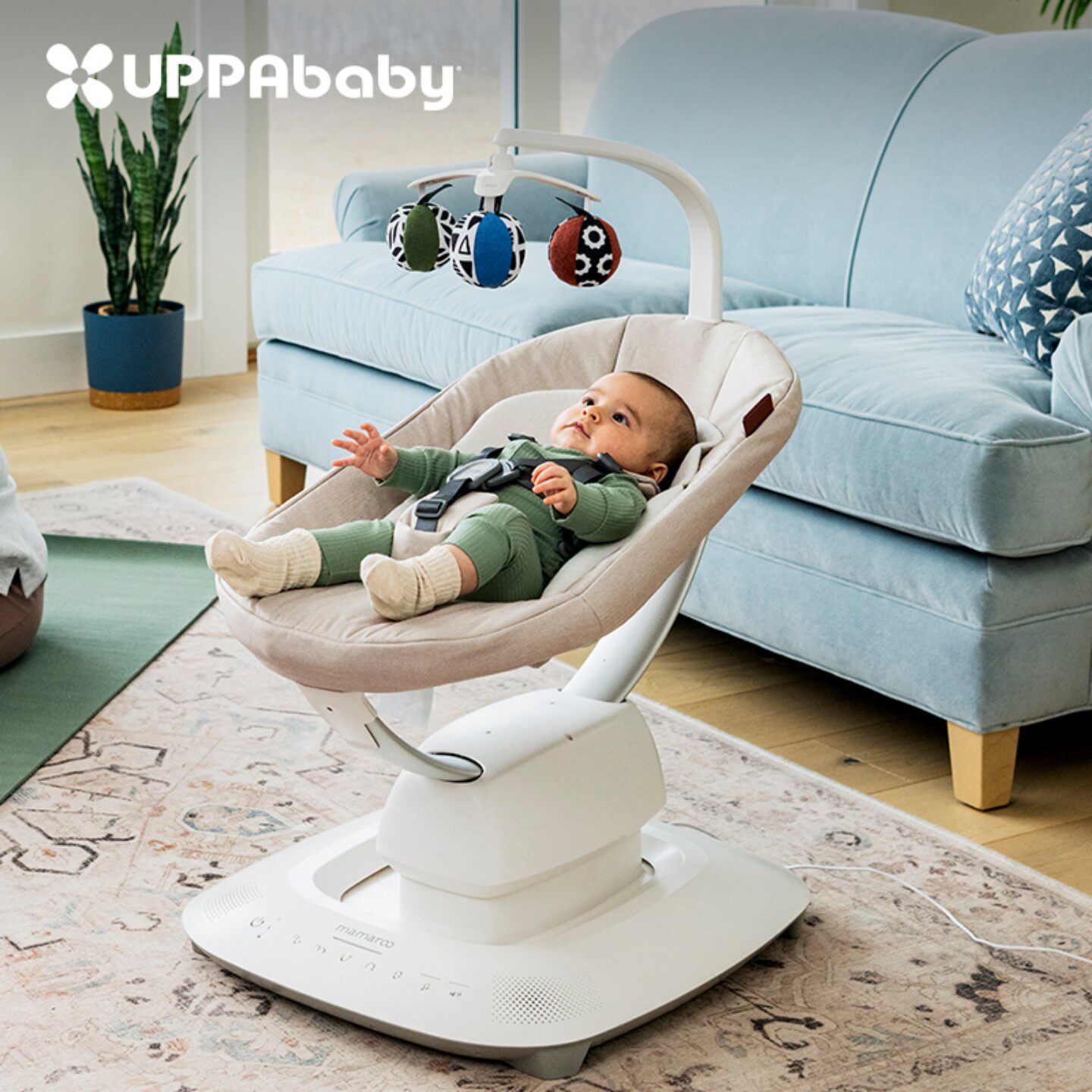 UPPAbabyMamaroo婴儿电动摇椅