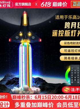BrickBling适用乐高灯饰ICONS系列10391跨月狂欢积木灯光组展示盒
