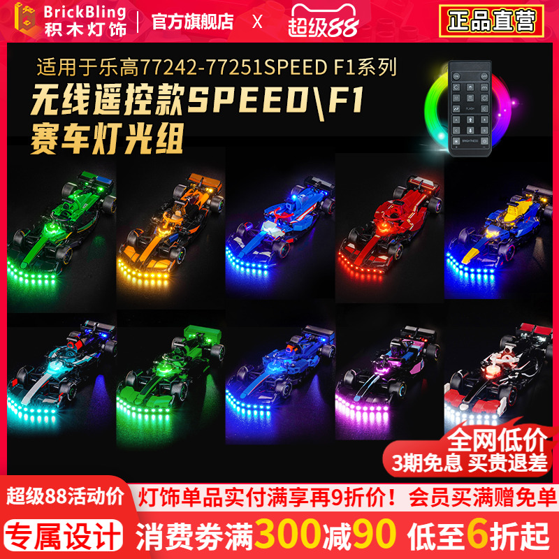 适用speedF1灯光组挂墙板