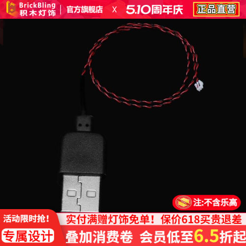 BrickBlingUSB供电接口适用