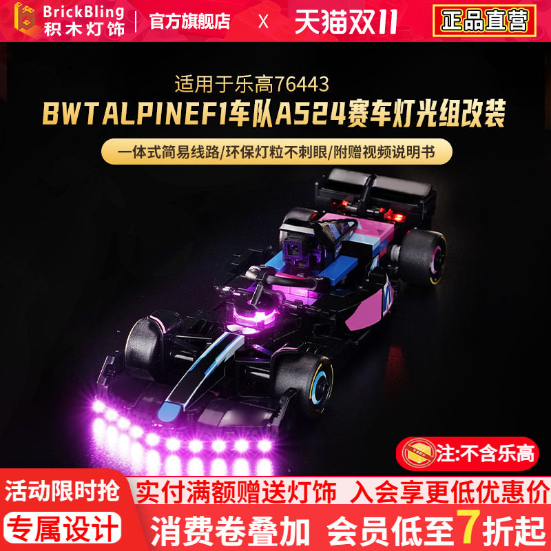 适用77248BWTAlpineF1灯光组