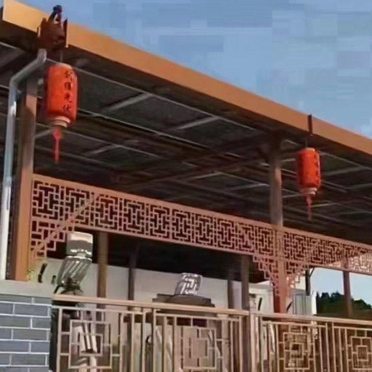 锌铝镁中国风横眉创维横眉国风光伏阳光房横眉国风TCL横楣油漆