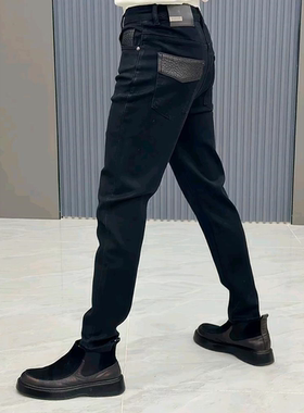 86661秋冬季男士新品欧货牛仔裤高级感时尚轻奢高品质帅气范精致