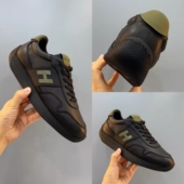 简约舒适百搭时尚 D987新品 轻奢帅气纯皮休闲运动舒适男鞋 高级感潮