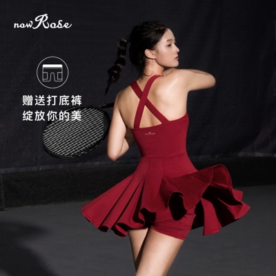 NowRose网球连衣裙绝美网球服