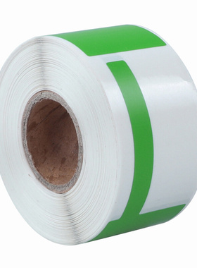 百刻 SF-02GR/G 标签 x25*38+40mm200张/卷 绿色