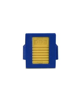 百刻 BKRF-09 RFID电子标签线缆标签卡扣式ABS U蓝黄100个/包(