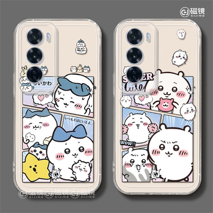 适用OPPOfindx8手机壳reno14pro新款一1加13小八吉伊K12透明真我硅胶GT7/6可爱ACE5软K10男A1女a57/a32保护套