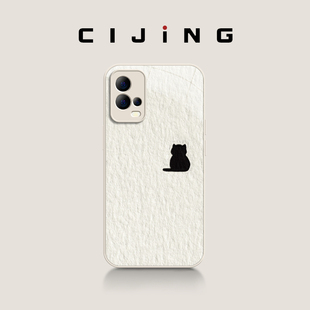 适用vivos19手机壳k11新款 neo10硬X200pro男z9女7保护套 opporeno13简约猫狗iqoo13液态findx8玻璃一加ace个性