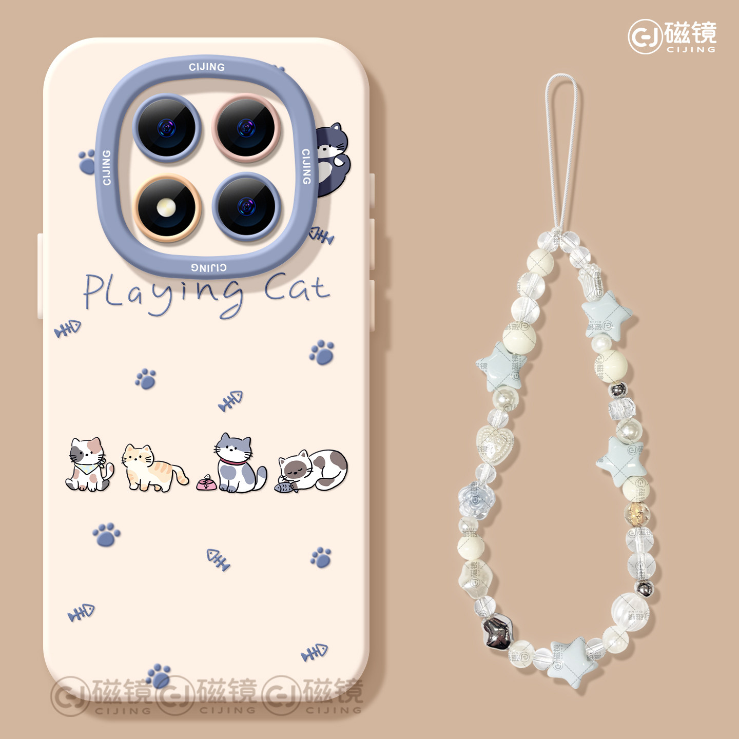 卡通,可爱硅胶红米note手机壳