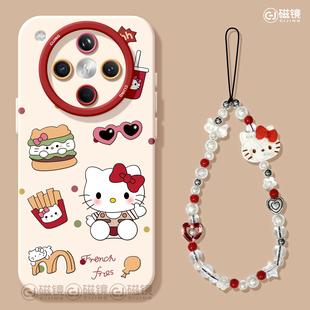 适用oppofindx8s手机壳findx7pro保护套硅胶ultra全包防摔x6por天使眼x5凯蒂猫咪0pp0可爱x8pro新女款 软外壳3