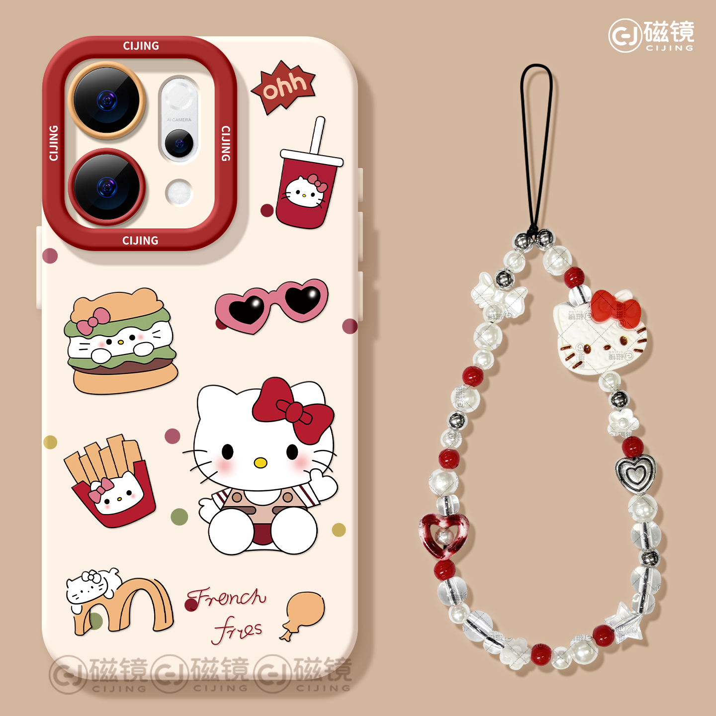 卡通,可爱硅胶opporeno手机壳