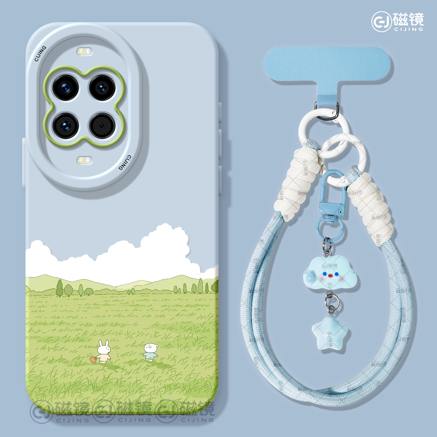 卡通,可爱硅胶华为nova手机壳