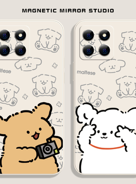 适用小米17手机壳15ultra新款mix4卡通小狗10s液态civi3硅胶红米note13pro情侣k60软k70男12x女12spro至尊版9