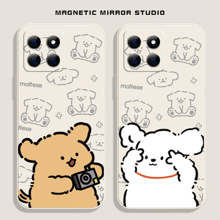 适用小米17手机壳15ultra新款mix4卡通小狗10s液态civi3硅胶红米note13pro情侣k60软k70男12x女12spro至尊版9