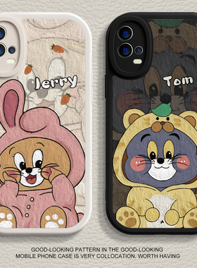 适用vivos17手机壳k11新款opporeno11猫和老鼠iqoo12液态findx6硅胶r17情侣neo8软x100pro男9女z8x80保护套60