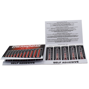 英国Thermax进口测温纸实验室高温测试纸可逆温度贴八格十格10条