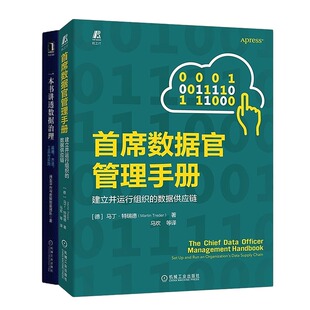 建立并运行组织 用数据管理好企业2本套：首席数据官管理手册 方法 一本书讲透数据治理：战略 工具与实践 数据供应链