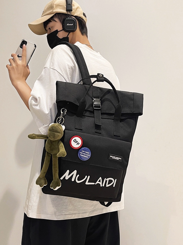 种草啦~手提双肩都可潮流补课包