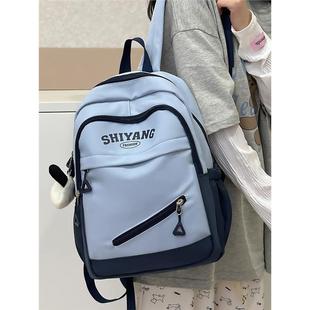 儿童春游研学小背包男孩外出旅游双肩包小学生轻便补课小书包女童