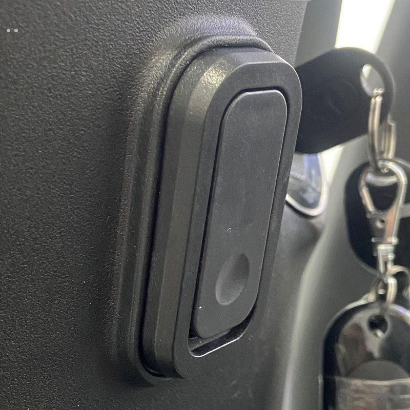 电动车挂钩T5 M6 E6 DE8 T2前置挂物钩黑色隐藏式钩子隐藏挂