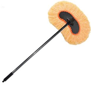 通水洗车拖把不伤车专用可冲水洗车刷洗车专用拖把软毛带水管工具